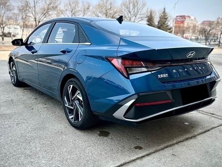 2023 Hyundai Elantra N Line VII (CN7) Рестайлинг, синий, 1795000 рублей, вид 4