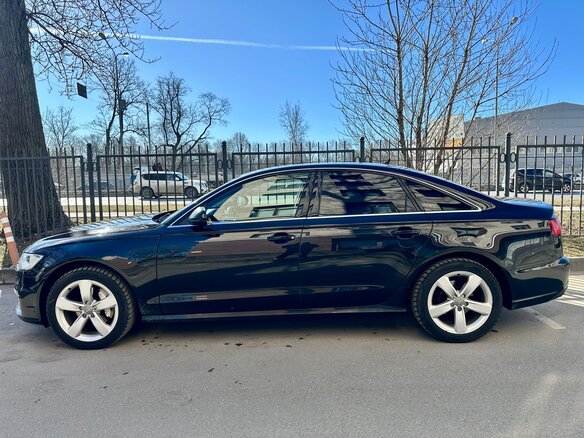 2016 Audi A6 IV (C7) Рестайлинг, чёрный, 1390000 рублей - вид 6