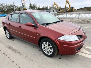 2007 Renault Megane II Рестайлинг, красный, 350000 рублей, вид 4