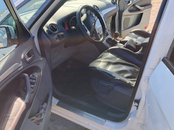 2009 Ford S-MAX I, белый - вид 5