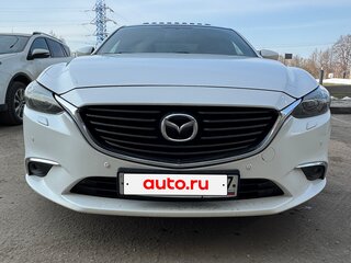 2016 Mazda 6 III (GJ) Рестайлинг, белый, 2300000 рублей, вид 4