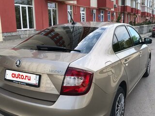 2019 Skoda Rapid I Рестайлинг, коричневый, 1350000 рублей, вид 4