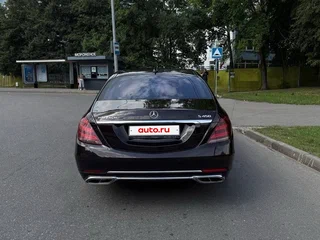 2018 Mercedes-Benz Maybach S-Класс 450 I (X222) Рестайлинг, чёрный, 3000000 рублей, вид 3