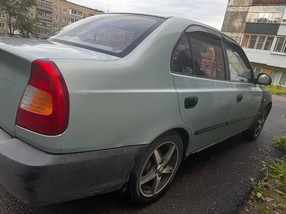 2008 Hyundai Accent ТагАЗ II, серебристый, 200000 рублей - вид 8
