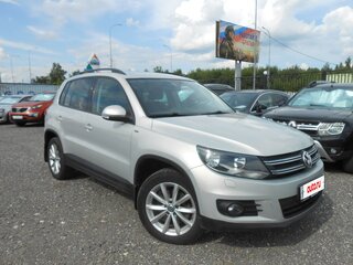2015 Volkswagen Tiguan I Рестайлинг, серебристый, 1350000 рублей, вид 3
