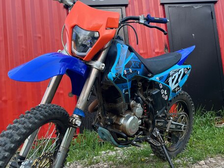 2021 Motoland XR250 Enduro, голубой, 85000 рублей, вид 2