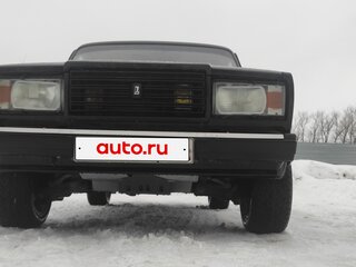 2009 Lada (ВАЗ) 2107, чёрный, 240000 рублей, вид 4