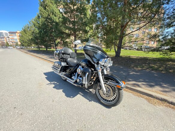 2011 Harley-Davidson Electra Glide, чёрный, 1050000 рублей - вид 2
