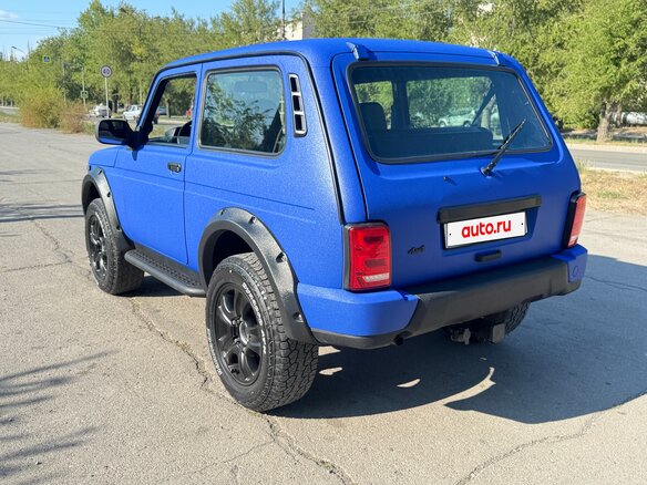 2017 Lada (ВАЗ) 2121 (4x4) I Рестайлинг, синий, 700000 рублей - вид 6