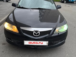 2007 Mazda 6 I (GG) Рестайлинг, чёрный, 499000 рублей, вид 1