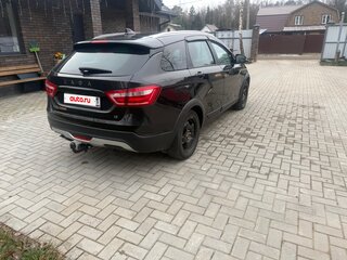 2017 Lada (ВАЗ) Vesta SW Cross I, чёрный, 880000 рублей, вид 5