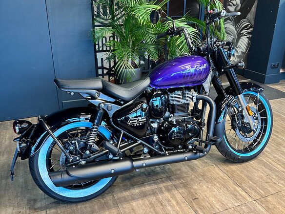 2026 Royal Enfield Goan Classic 350, фиолетовый, 529000 рублей - вид 4