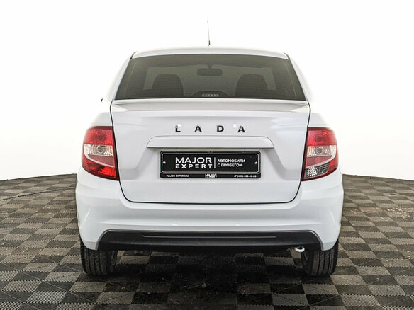 2024 Lada (ВАЗ) Granta I Рестайлинг, белый, 655000 рублей - вид 5