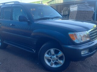 2005 Toyota Land Cruiser 100 Series Рестайлинг 1, синий, 2650000 рублей, вид 3