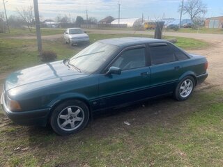 1991 Audi 80 V (B4), зелёный, 240000 рублей, вид 3