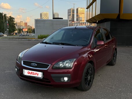 2006 Ford Focus II, красный, 350000 рублей, вид 5
