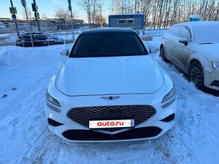 2022 Genesis G70 I Рестайлинг, белый, 1850000 рублей, вид 1