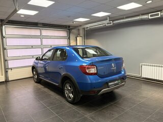 2019 Renault Logan Stepway II Рестайлинг, голубой, 1290000 рублей, вид 4