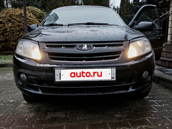 2013 Lada (ВАЗ) Granta I, синий, 450000 рублей - вид 2