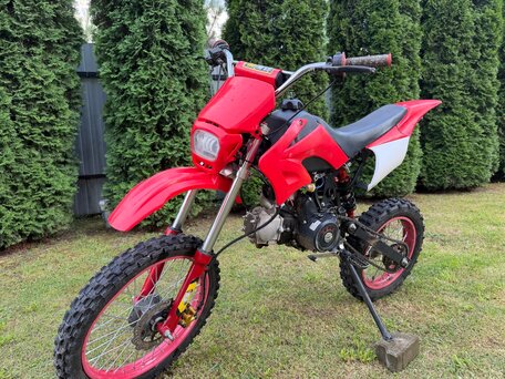 2025 Wels CRF 125, красный, 50000 рублей, вид 2