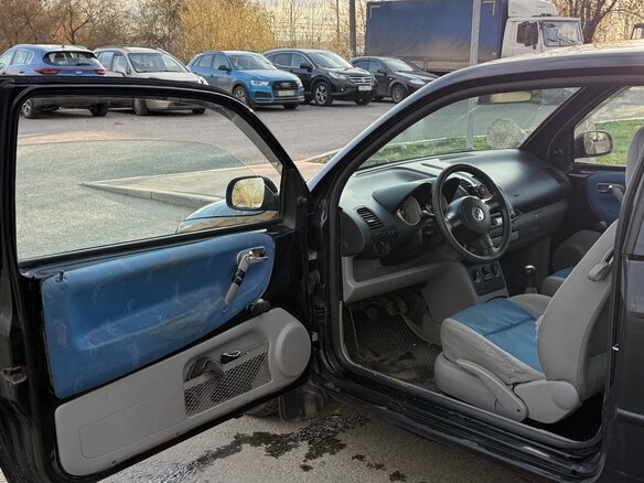 2001 Volkswagen Lupo, чёрный, 215000 рублей - вид 11
