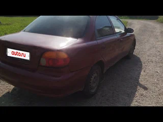 1999 Kia Shuma I, красный, 35000 рублей, вид 5