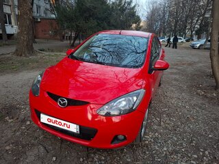 2008 Mazda 2 II (DE), красный, 690000 рублей, вид 1