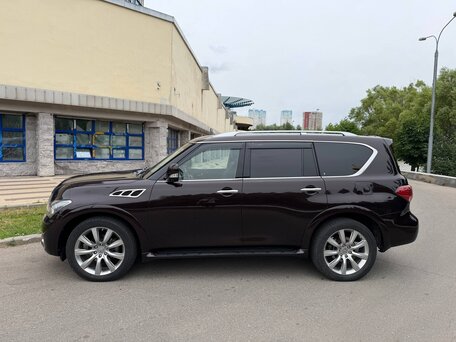 2013 Infiniti QX80 I, фиолетовый, 2060000 рублей, вид 3