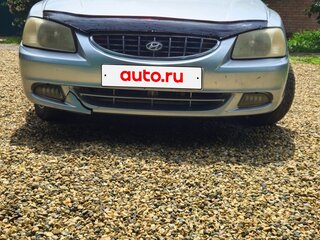 2007 Hyundai Accent ТагАЗ II, серебристый, 395000 рублей, вид 2