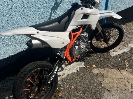 2022 Kayo Basic TT125, белый, 44000 рублей, вид 3