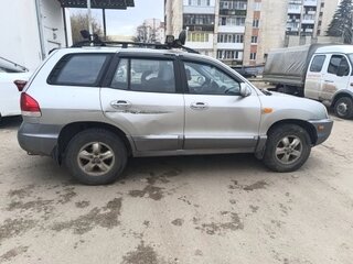 2005 Hyundai Santa Fe I, серебристый, 400000 рублей, вид 5