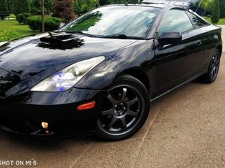 2003 Toyota Celica VII (T230) Рестайлинг, чёрный, 1070000 рублей, вид 2
