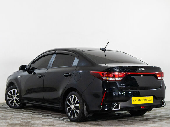2020 Kia Rio IV Рестайлинг, чёрный - вид 5