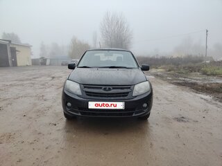 2014 Lada (ВАЗ) Granta I, чёрный, 360000 рублей, вид 2