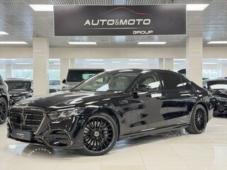 2026 Mercedes-Benz S-Класс 450 d Long 4MATIC VII (W223) Рестайлинг, чёрный, 26999000 рублей, вид 4