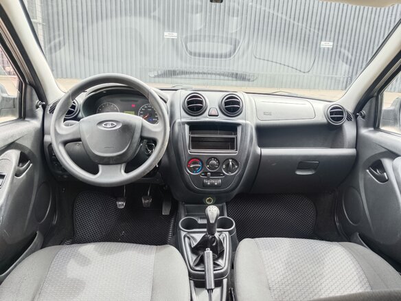 2014 Lada (ВАЗ) Granta I, серебристый, 435000 рублей - вид 16