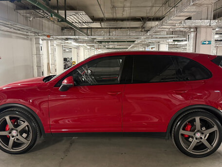 2015 Porsche Cayenne Diesel II Рестайлинг (958), красный, 4100000 рублей, вид 5