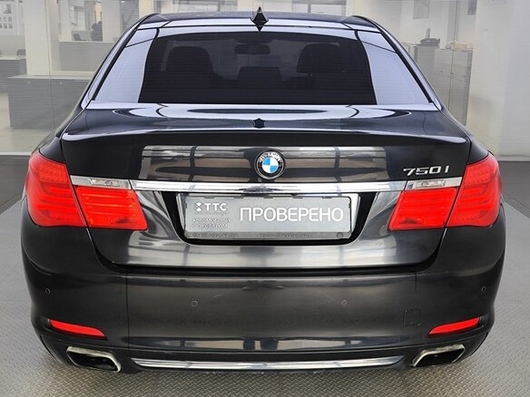 2011 BMW 7 серии 750i xDrive V (F01/F02/F04), чёрный, 1499000 рублей - вид 5