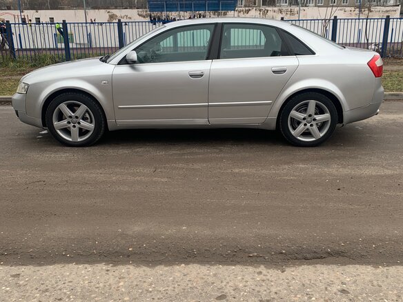 2004 Audi A4 II (B6), серебристый, 440000 рублей - вид 5