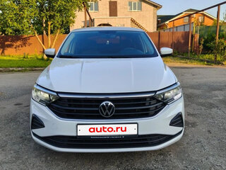 2022 Volkswagen Polo VI, белый, 1630000 рублей, вид 1