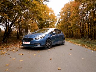 2014 Kia Ceed II, синий, 860000 рублей, вид 3