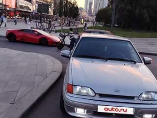 2004 Lada (ВАЗ) 2115, серебристый, 180000 рублей, вид 2
