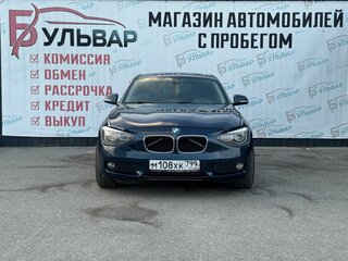 2012 BMW 1 серии 116i II (F20/F21), синий, 910000 рублей, вид 2