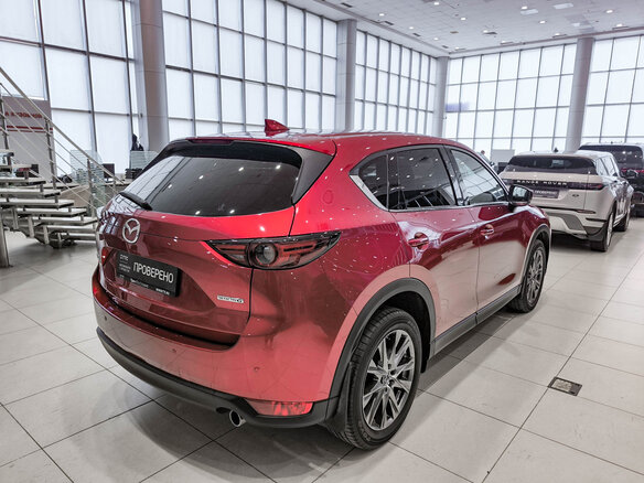 2021 Mazda CX-5 II, красный, 3630000 рублей - вид 4