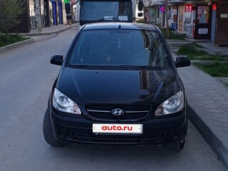 2007 Hyundai Getz I Рестайлинг, чёрный, 570000 рублей, вид 4