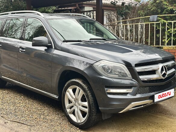 2013 Mercedes-Benz GL-Класс 350 II (X166), серый, 3500000 рублей