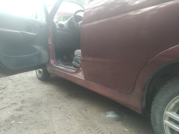 2008 Daewoo Matiz I Рестайлинг, пурпурный, 125000 рублей - вид 13