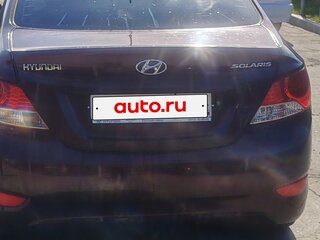 2011 Hyundai Solaris I, фиолетовый, 570000 рублей, вид 4