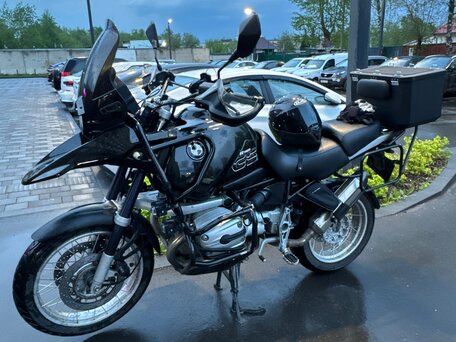 2003 BMW R 1150 GS, чёрный, 500000 рублей, вид 4