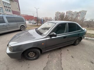2007 Hyundai Accent ТагАЗ II, серый, 350000 рублей, вид 2